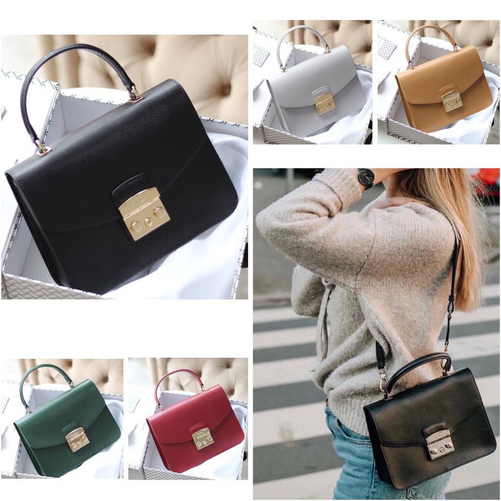 [ HÀNG MỚI VỀ ] Túi xách thời trang Furla top handle