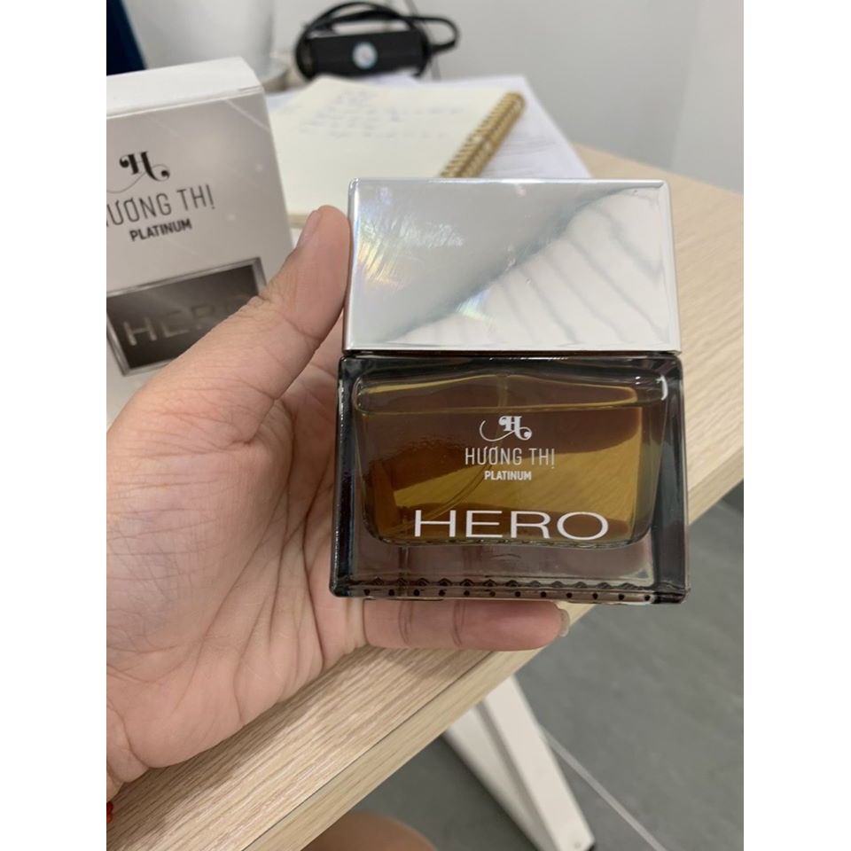 [FREESHIP, HOÀN XU] NƯỚC HOA NAM HERO [Lưu hương 7-12tiếng] [Chính hãng] HƯƠNG THỊ 50ml | Thế Giới Skin Care