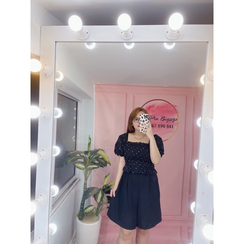 Set bigsize ❤️ 𝐇𝐈̀𝐍𝐇 𝐓𝐇𝐀̣̂𝐓❤️ set bi cỗ u kềm quần siêu tiện ( có size 55-90kg có video )