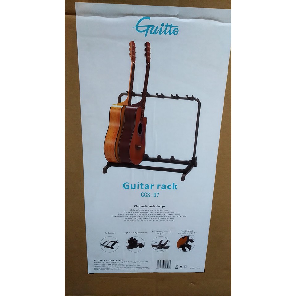 Giá Để Đàn Guitar 5 Ngăn Guitto GGS-07