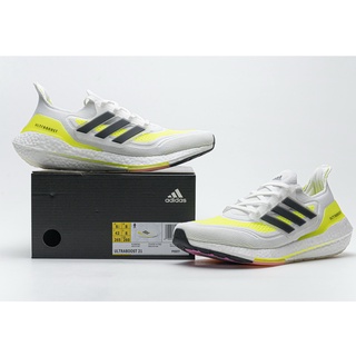 ( Hàng chuẩn Au ) Giày chạy Ultra Boost 2021 White Solar Yellow