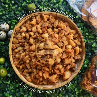 Tóp mỡ lắc muối tỏi