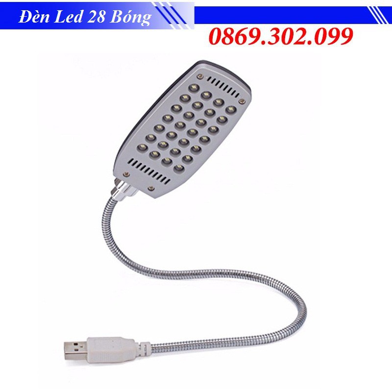 Đèn Led Cho Laptop 28 Bóng Cổng USB