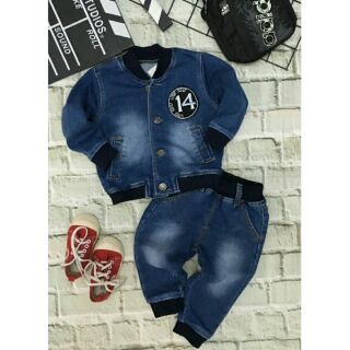Set jeans ấm cho cả bé trai và bé gái