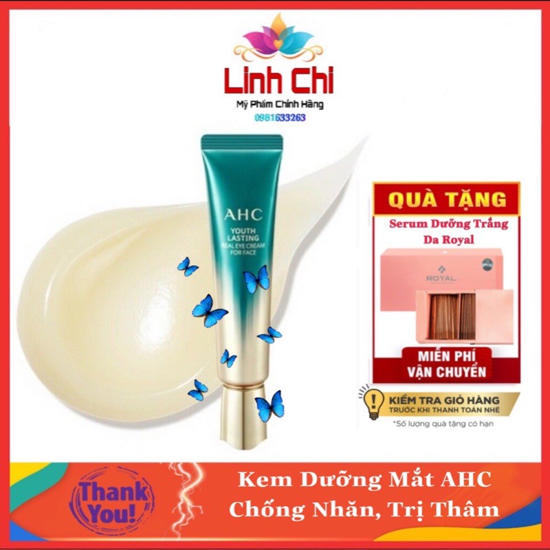 [Mẫu Mới 2020]Kem Mắt AHC Time Rewind Real Eye Cream For Face 30ml | BigBuy360 - bigbuy360.vn