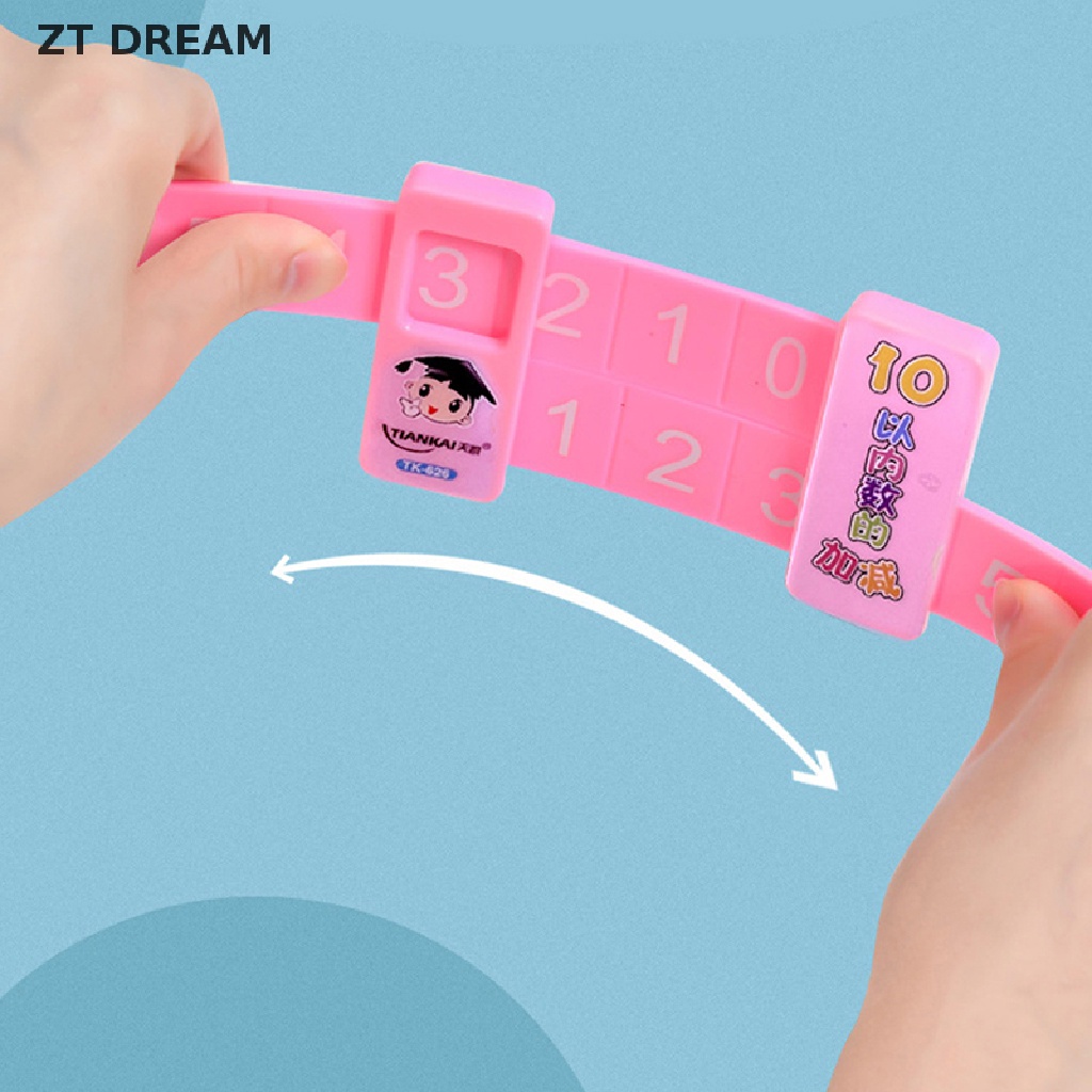 ZTD Kids Preschool Math Learning Number Matching Toy Digital Decomposition Ruler 07