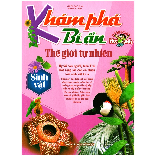 Sách - Khám phá bí ẩn thế giới tự nhiên - Sinh vật ( tái bản 2018)