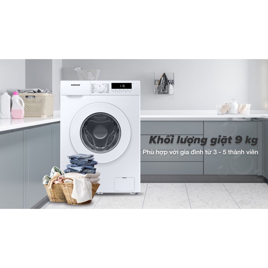 Máy giặt cửa ngang Samsung Inverter 8 Kg WW80T3020WW/SV - Hàng chính hãng