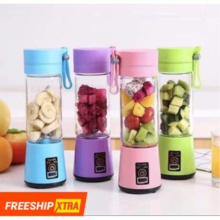 Máy xay sinh tố tích điện cầm tay - Máy xay sinh tố mini 2in1