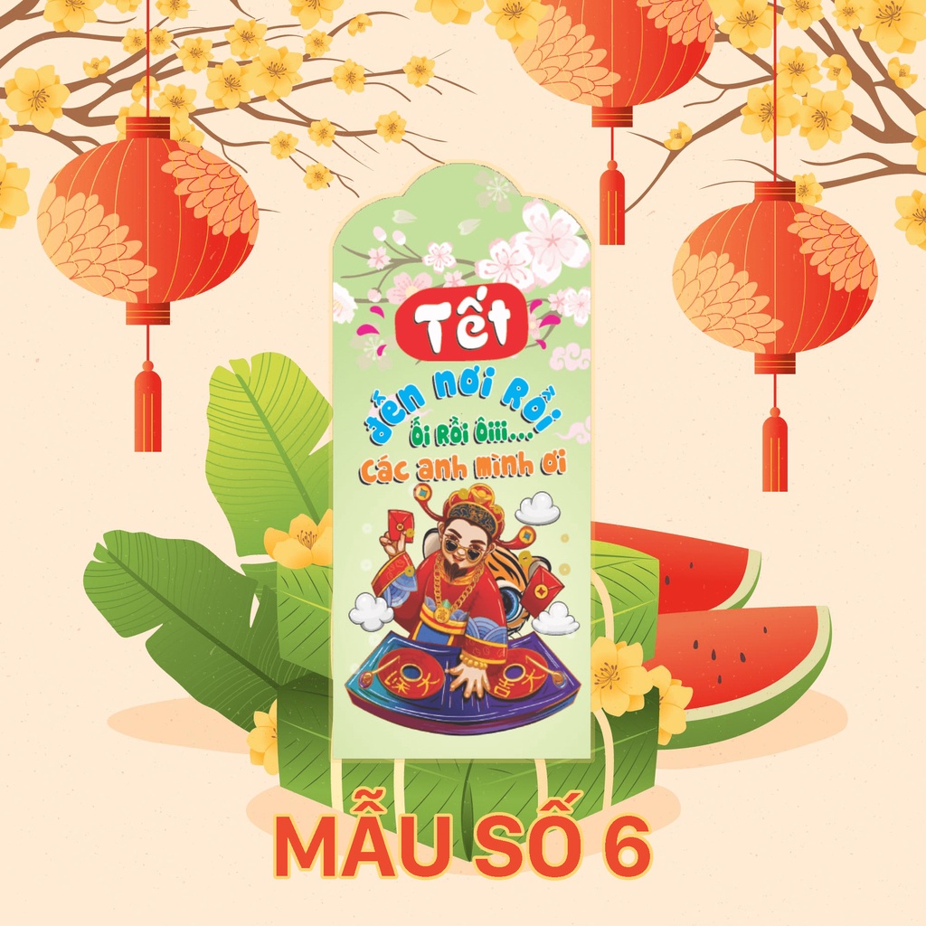 Lì xì Tết phong bao mừng tuổi năm mới nhiều mẫu mã đa dạng cực đẹp (HÀNG LOẠI 1)