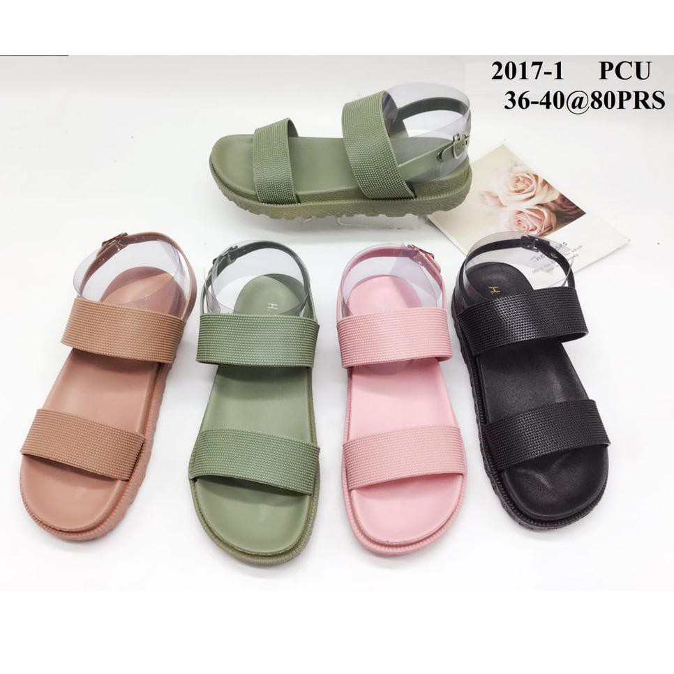 Giày Sandal Quai Ngang Thời Trang Sành Điệu Cao Cấp Nym 17ap1bg 2017