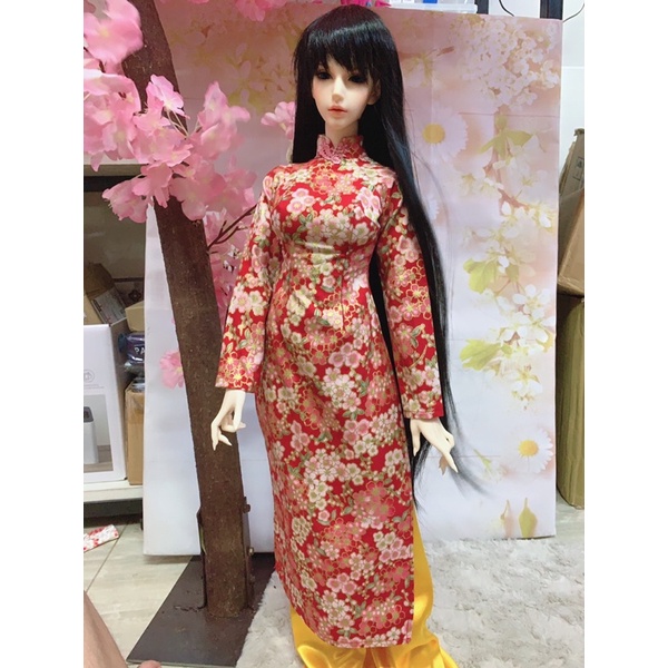 Áo Dài búp bê BJD - size 1/3