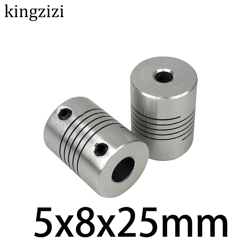 Khớp Nối Linh Hoạt Bằng Hợp Kim Nhôm 5x8x25mm 5mm * 8mm * 25mm
