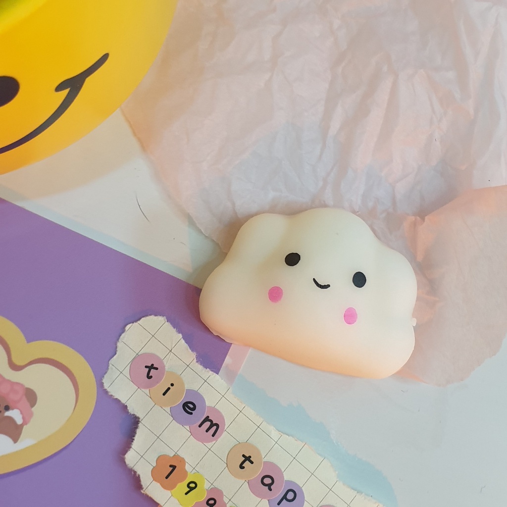 Đồ Chơi Bóp Tay Squishy Mochi Xả Stress Hình Động Vật Cute