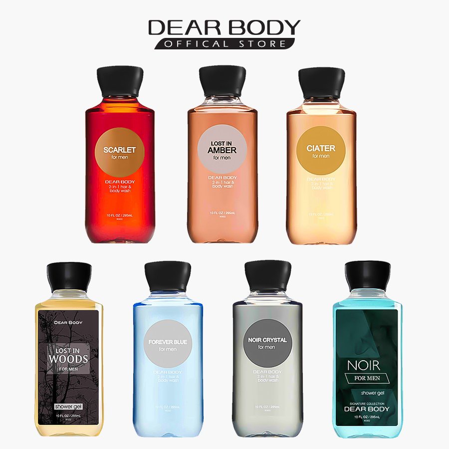 Sữa Tắm Nước Hoa Cho Nam DEAR BODY Shower Gel For Men 295ml