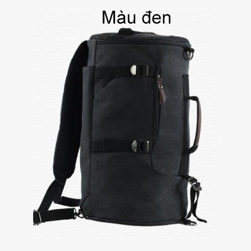 Balo - túi trống vải bố thời trang - có ngăn laptop