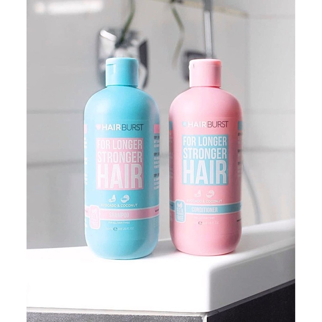 Bộ Dầu Gội & Dầu Xả HAIRBURST Hỗ Trợ Mọc Tóc 350ml X 2 Món