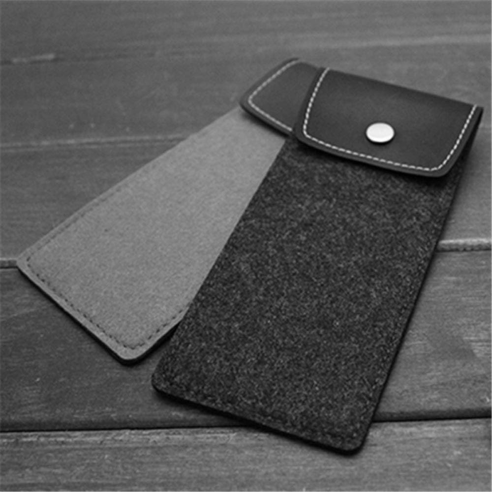 Túi Đựng Mắt Kính Bằng Vải Nỉ Chống Nước Thời Trang Unisex