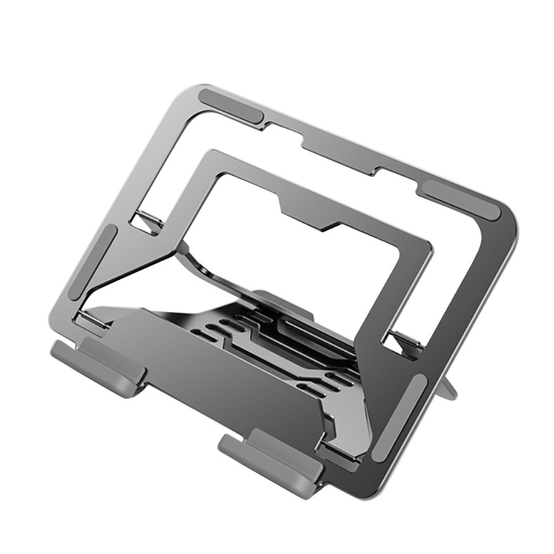 Giá Đỡ Laptop / Máy Tính Bảng Bằng Hợp Kim Nhôm Có Thể Gấp Gọn Tiện Dụng