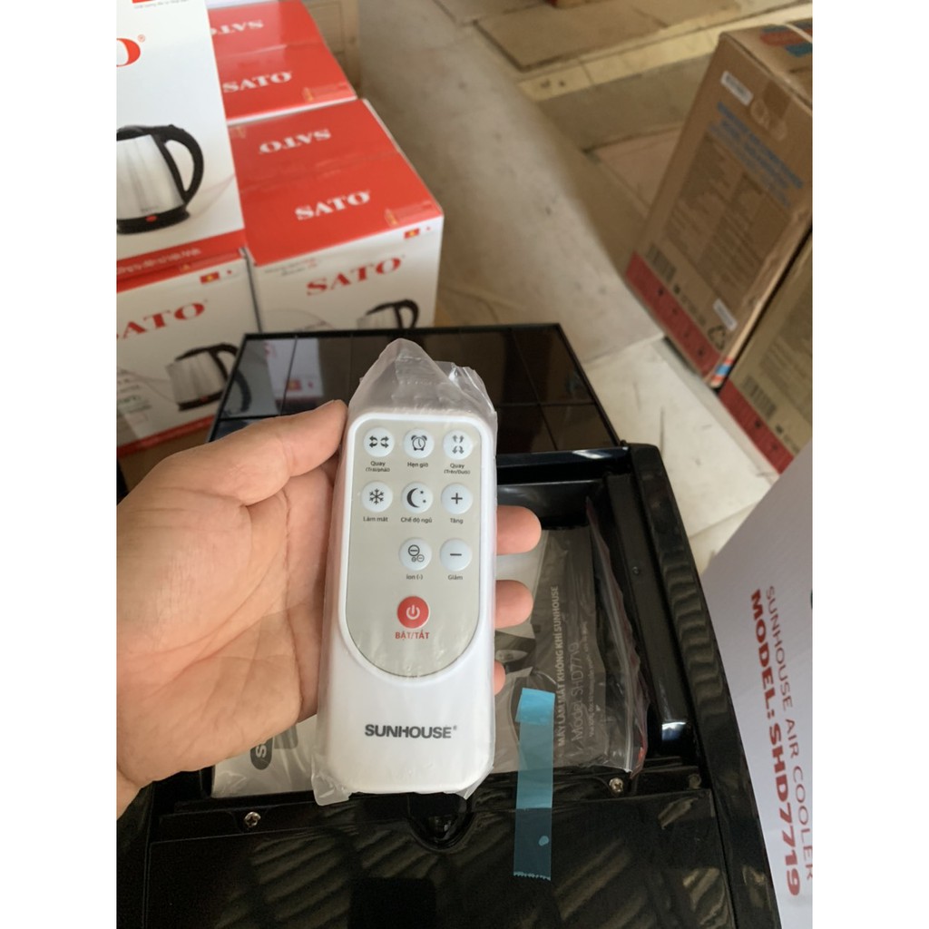 {FREESHIP} QUẠT ĐIỀU HÒA- MÁY LÀM MÁT KHÔNG KHÍ  SUNHOUSE SHD7719, tiết kiệm điện, bền đẹp, giá tốt, bảo hành toàn quốc
