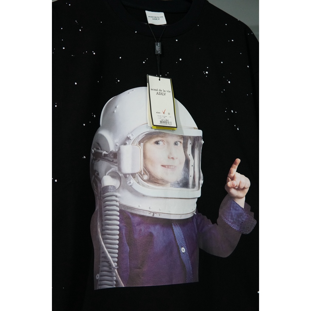 ÁO THUN UNISEX ADLV, ÁO THUN ADLV BABY SPACE TRAVEL BIG SIZE