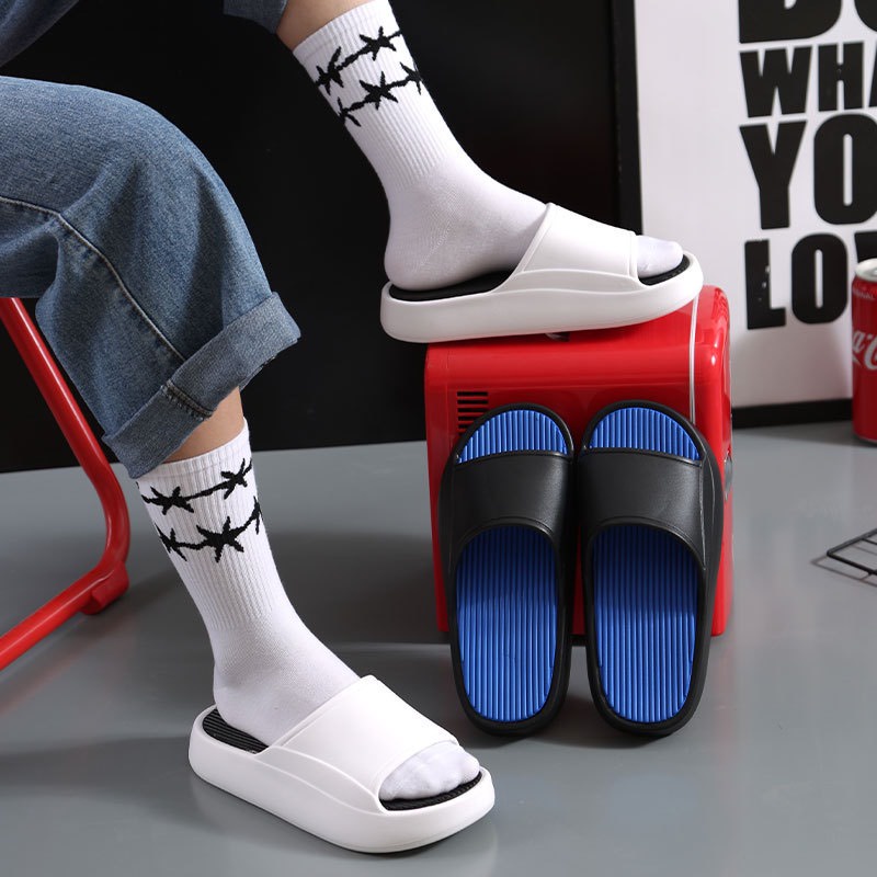 Dép quai ngang nam và nữ đế Cao 5cm siêu đẹp , chất liệu eva siêu bền không ngấm nước 2022