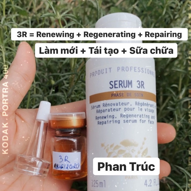 Serum 3R Làm mới, Tái Tạo, Sữa Chữa làn da