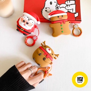 Case Vỏ Bao Airpods Đựng Tai Nghe Airpod 1 2 Pro Mẫu GIÁNG SINH Siêu Dễ Thương