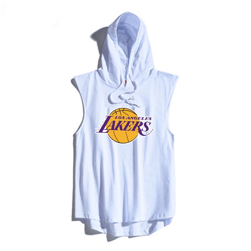 Áo Thun Thể Thao Không Tay Có Nón Trùm Đầu Khô Thoáng Nhanh Phong Cách borong bajut Dành Cho Nam