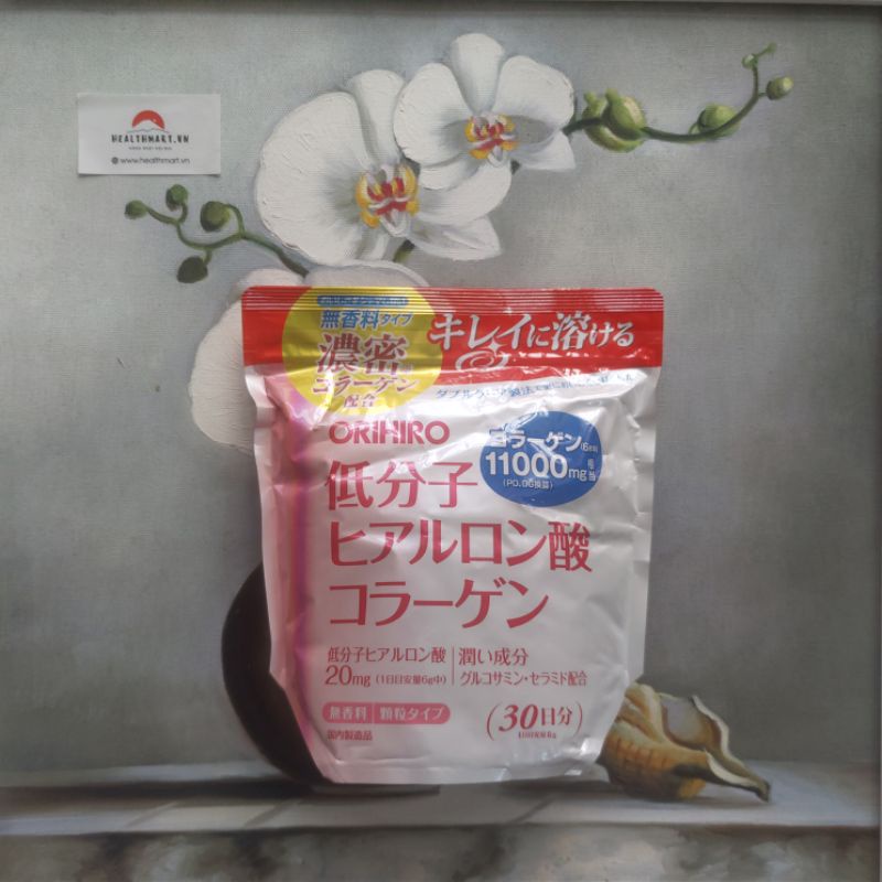 🍒 Collagen A xit Hyaluronic HA ORIHIRO Nhật Bản 180g