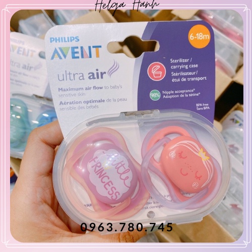 Ti giả/ ty giả Avent Ultra Air, Philips Avent