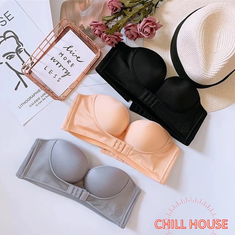 Áo Lót Không Dây Chống Tụt A02 Cài Trước Siêu Nâng Đẩy HOT - CHILLHOUSE