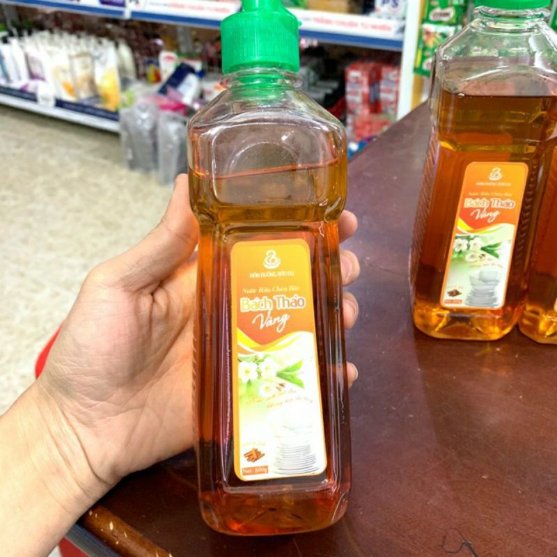 NƯỚC RỬA BÁT BÁCH THẢO VÀNG HƯƠNG QUẾ 500g