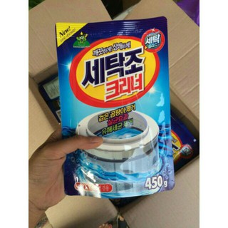 Bột tẩy vệ sinh lồng máy giặt gói 450g