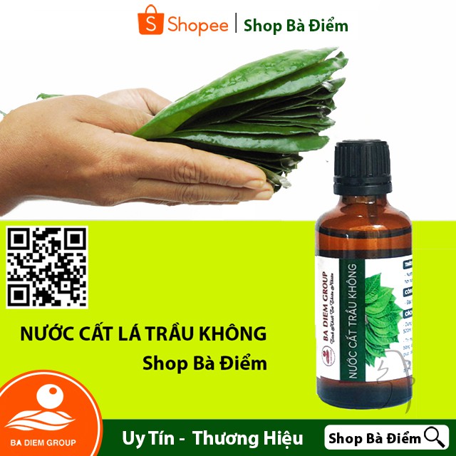 Nước Cất Lá Trầu Không Xông Hơi Vùng Kín| Dung Dịch Vệ Sinh Vùng Kín - Shop Bà Điểm