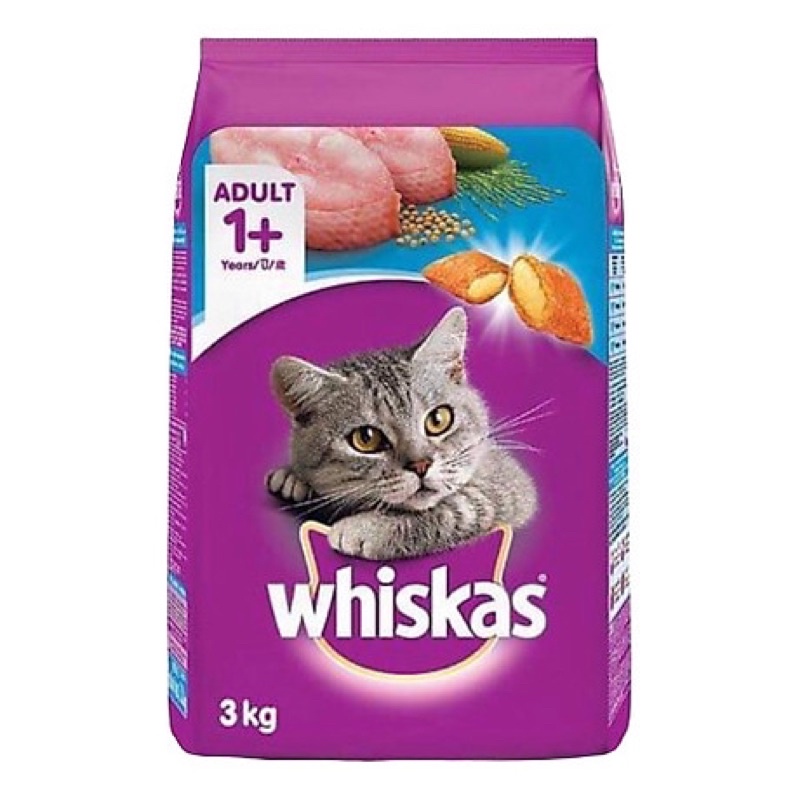 hạt whiscat cho mèo 3kg