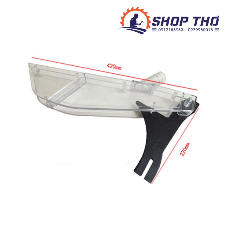 Bộ bảo vệ lưỡi cưa và thu bụi 10inch