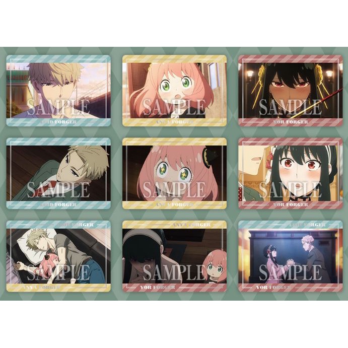 Pack Thẻ Bài Spy x Family Metal Collection Chính Hãng Chưa Bóc mới 100%