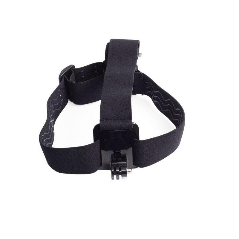 Đàn hồi có thể điều chỉnh Harness Trưởng Strap Núi Belt cho GoPro HD Anh hùng 1/2/3/4/5/6/7 SJCAM Đen Hành động Phụ