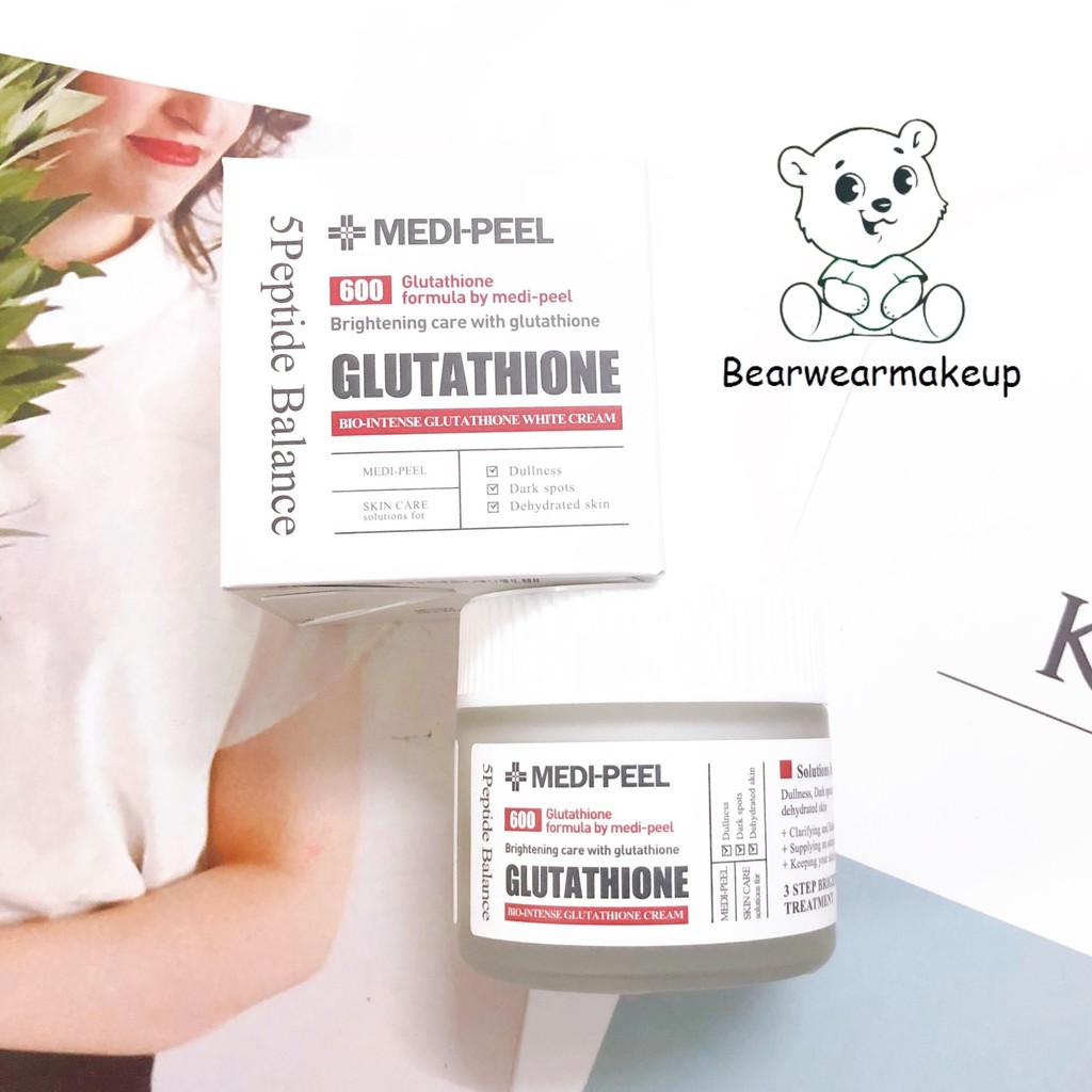 Kem Dưỡng Trắng MEDI-PEEL Glutathione 600 White Cream Medi Peel