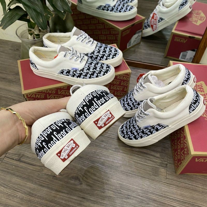 [Full box+giấy gói] giày Vans chữ fear of god mới