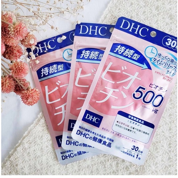 Viên uống DHC Biotin ngăn rụng tóc cải thiện tình trạng da móng tóc 30 ngày/30 viên Nhật Bản JPKOI