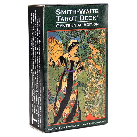 Bộ Bài Tarot Bói Smith Waite Tarot Cao Cấp tặng hũ muối thanh tẩy mini (TR03)