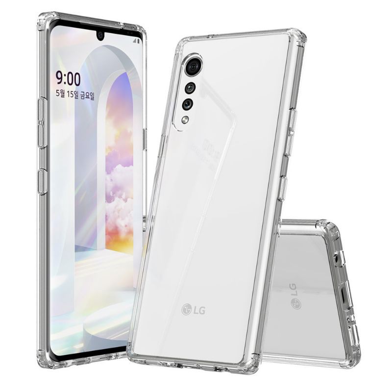 ỐP LƯNG LG Velvet TRONG SUỐT, VIỀN ĐEN, CỰC KÌ LÂU VÀNG CẦM CHẮC CHẮN, MỎNG