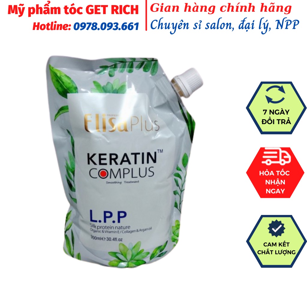 Hấp Tóc ELISA Dưỡng sinh dưỡng ẩm phục hồi siêu mềm siêu mượt siêm thơm