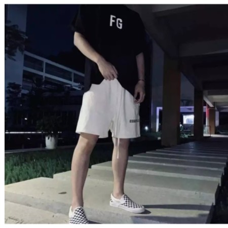 Quần short nỉ cotton Essentials , quần nam nữ unisex | BigBuy360 - bigbuy360.vn