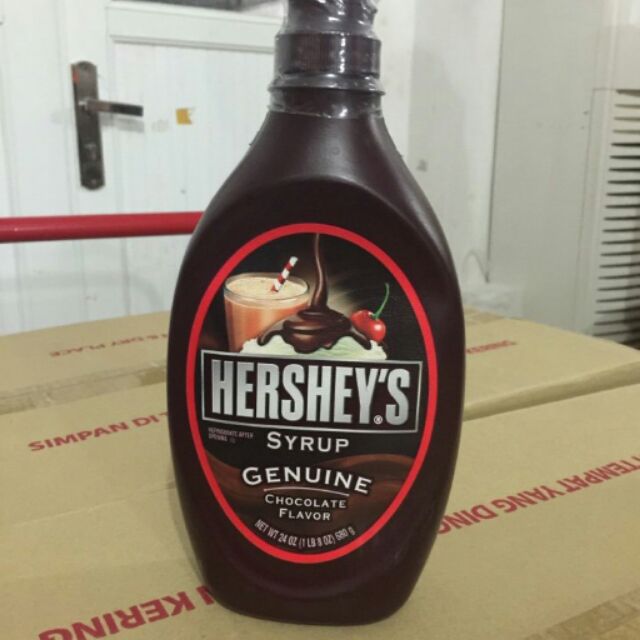 Syrup Hershey Chocolate/Strawberry/Caramel