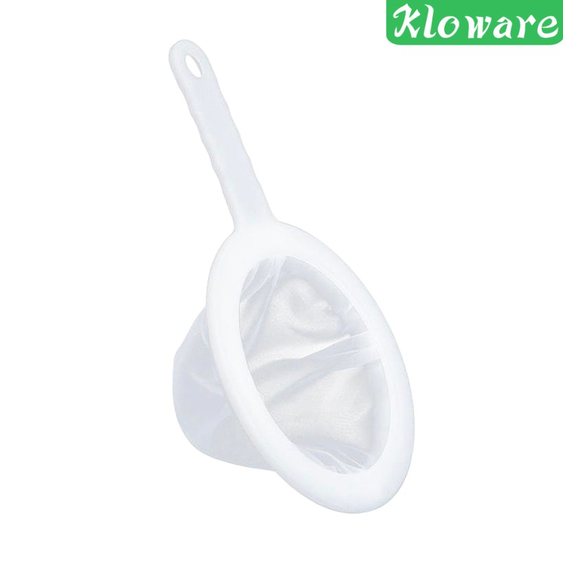 Phễu Lọc Thức Ăn Đa Năng Bằng Nhựa Kèm Muỗng Lưới Lọc Tiện Dụng