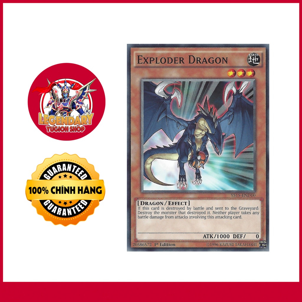 [Thẻ Bài Yugioh Chính Hãng] Exploder Dragon