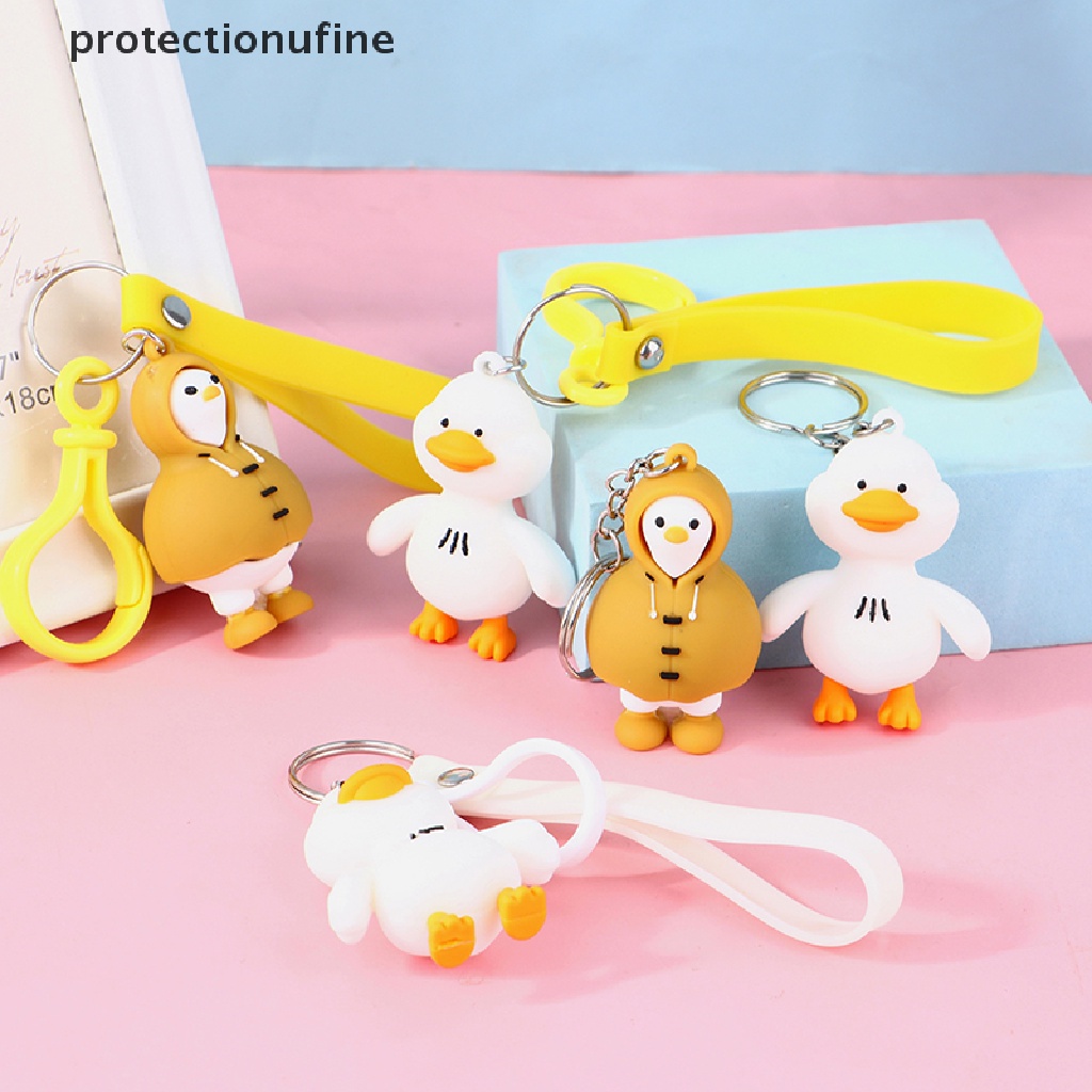 Móc khóa hình con vịt dễ thương nhiều kiểu tùy chọn PR3VN